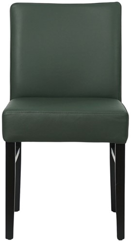 Leren eetkamerstoel Hold - Hermes Leer Verde-2