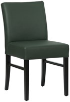 Leren eetkamerstoel Hold - Hermes Leer Verde