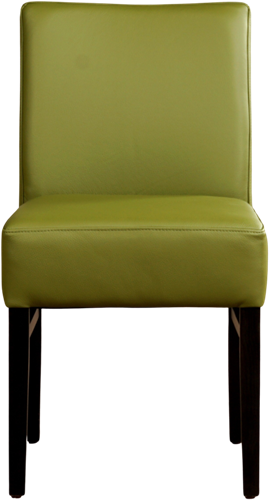 Leren eetkamerstoel Hold - Toledo Leer Apple Green-2