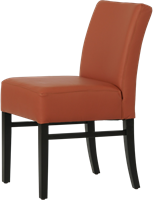 Leren eetkamerstoel Hold - Toledo Leer Cotto-3