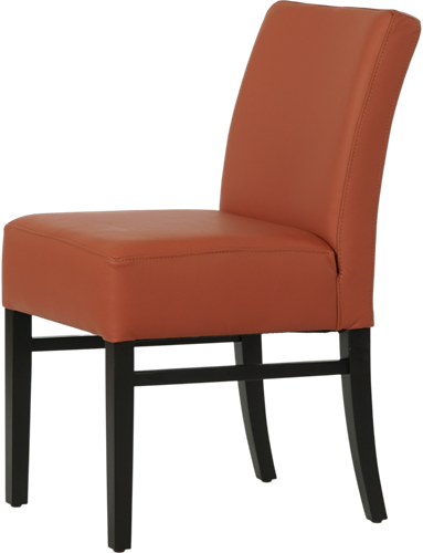 Leren eetkamerstoel Hold - Toledo Leer Cotto-3