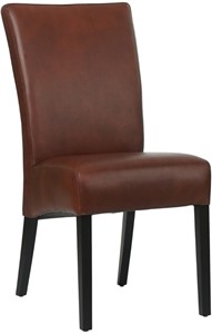 Cognac leren landelijke eetkamerstoel Just - Granada leer Cognac (cognac leer)
