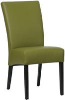 Leren eetkamerstoel Just - Toledo Leer Apple Green