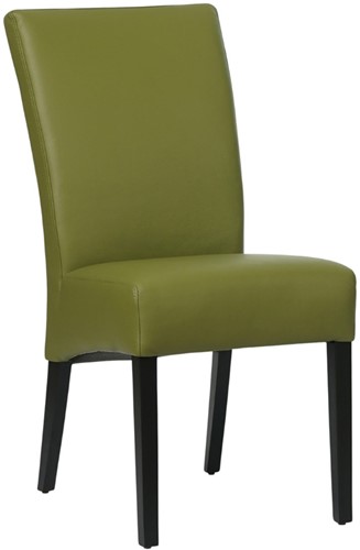 Leren eetkamerstoel Just - Toledo Leer Apple Green