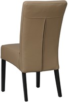 Leren eetkamerstoel Just - Toledo Leer Mocca-3