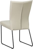 Leren eetkamerstoel Mate design U-poot-3
