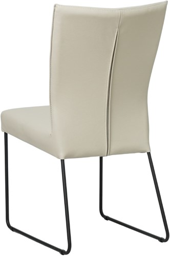 Leren eetkamerstoel Mate design U-poot-3