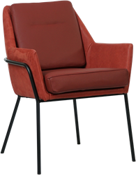 Leren design eetkamerstoel Mix Duo