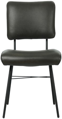 Leren eetkamerstoel Solid-2