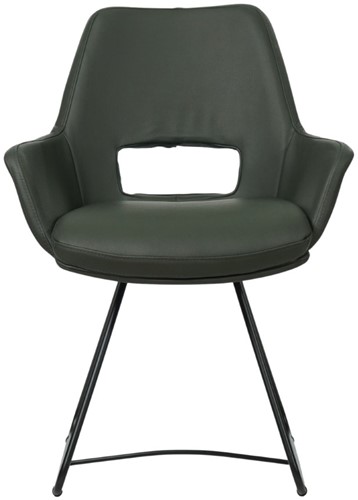 Leren eetkamerstoel Zippy - U-slede-2