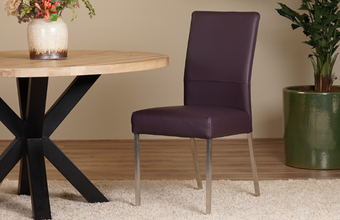 Cat. Eetkamerstoelen - RVS poten