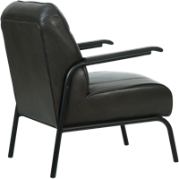 Leren fauteuil Ahead - Granada Graphite (donkergrijs)-2