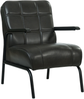 Leren fauteuil Ahead - Granada Graphite (donkergrijs)