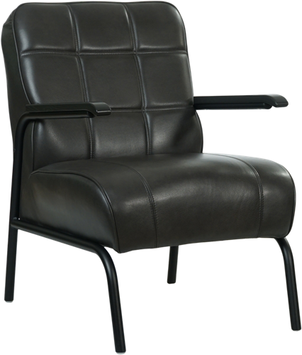 Leren fauteuil Ahead - Granada Graphite (donkergrijs)