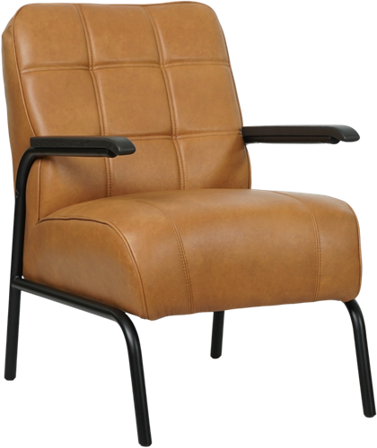 Leren fauteuil Ahead - Granada Sahara (cognac)