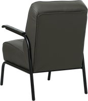 Leren fauteuil Ahead - Toledo Antracite (donkergrijs)-3