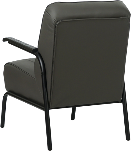 Leren fauteuil Ahead - Toledo Antracite (donkergrijs)-3