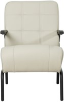 Leren fauteuil Ahead - Toledo Nebbia (crème)-2