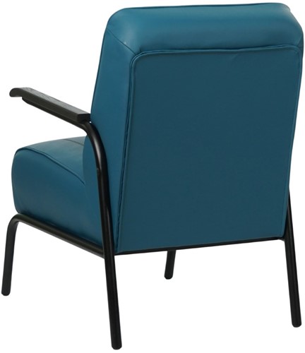 Leren fauteuil Ahead - Toledo Turquoise (blauw)-3