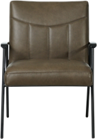 Leren fauteuil Beam - Granada Ash (grijs/bruin)-2