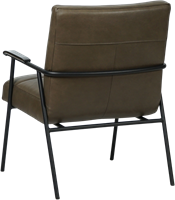 Leren fauteuil Beam - Granada Ash (grijs/bruin)-3