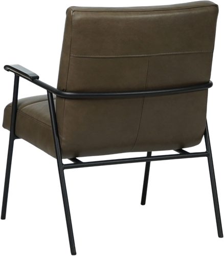 Leren fauteuil Beam - Granada Ash (grijs/bruin)-3