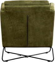 Leren design fauteuil Crossover - Kenia Leer Olive-3