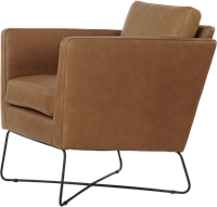 Leren design fauteuil Crossover - Rancho Leer Clay-3