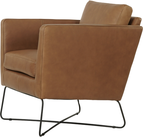 Leren design fauteuil Crossover - Rancho Leer Clay-3