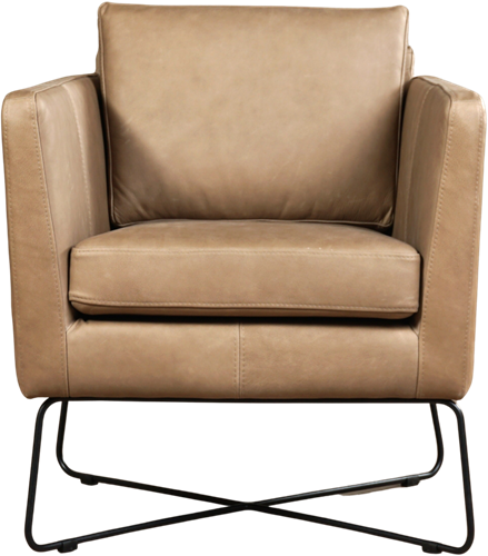 Leren design fauteuil Crossover - Rancho Leer Stone-2