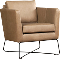 Leren design fauteuil Crossover - Rancho Leer Stone