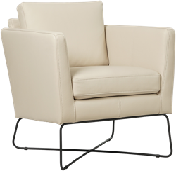 Leren design fauteuil Crossover - Toledo Leer Betulla