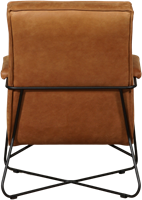 Leren design fauteuil Hope - Vintage Leer Cognac-3