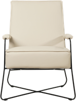 Leren design fauteuil Hope - Toledo Leer Betulla-2