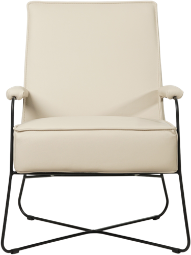Leren design fauteuil Hope - Toledo Leer Betulla-2