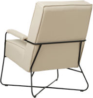 Leren design fauteuil Hope - Toledo Leer Betulla-3