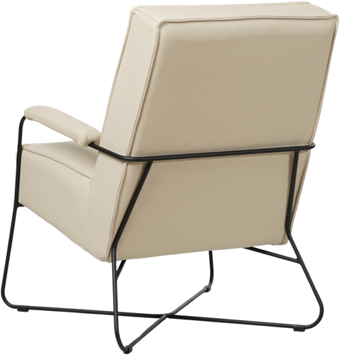 Leren design fauteuil Hope - Toledo Leer Betulla-3