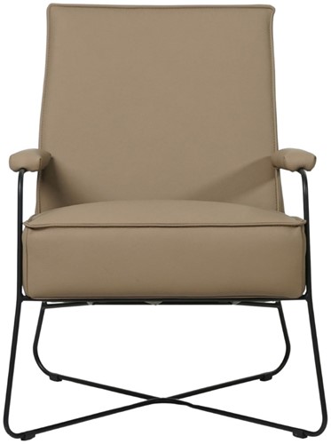 Leren design fauteuil Hope - Toledo Leer Mocca-2