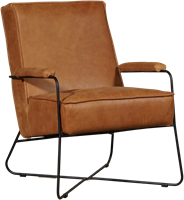 Leren design fauteuil Hope
