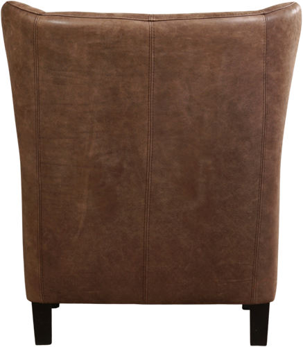 Leren oorfauteuil Hug-3