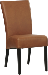 Leren eetkamerstoel Just - Rancho Leer Cognac