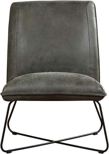 Leren fauteuil Less - Kenia Leer Antracite-2