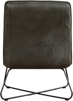 Leren fauteuil Less - Kenia Leer Antracite-3