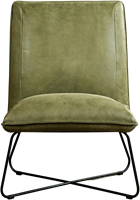 Leren fauteuil Less - Kenia Leer Olive-2