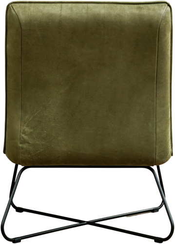 Leren fauteuil Less - Kenia Leer Olive-3