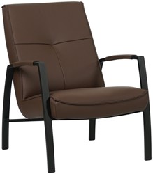Leren fauteuil Level - Toledo Leer Espresso