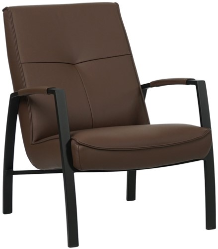 Leren fauteuil Level - Toledo Leer Espresso