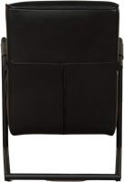 Leren fauteuil Lodge met sledepoot - set van 2 fauteuils-3
