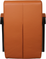 Leren industriële fauteuil Magnificent - Hermes Leer Cognac - Frame zwart-3