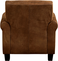 Leren fauteuil Perfection - Kenia Leer Brown - Hout bruin-3